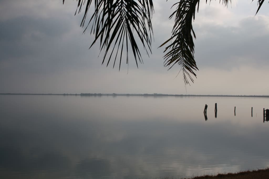 Bay view from lodge