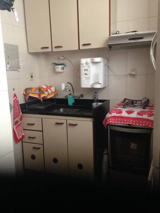 cozinha com filtro novo