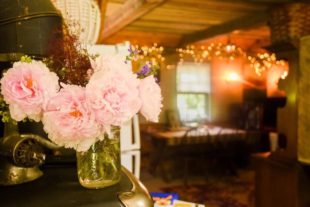A view to the dining room.