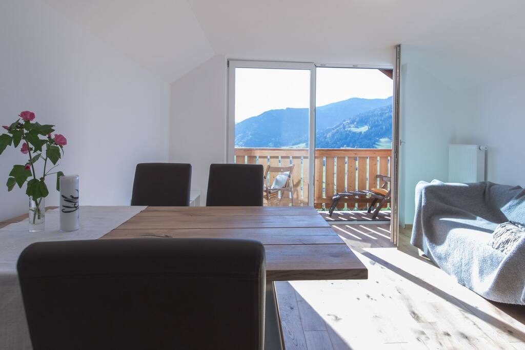 Balkon mit inspirierendem Ausblick