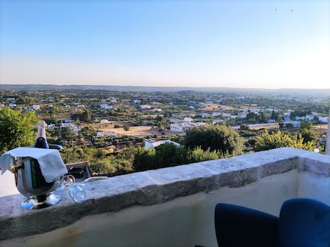 Suite with breathtaking views of Valle D'Itria