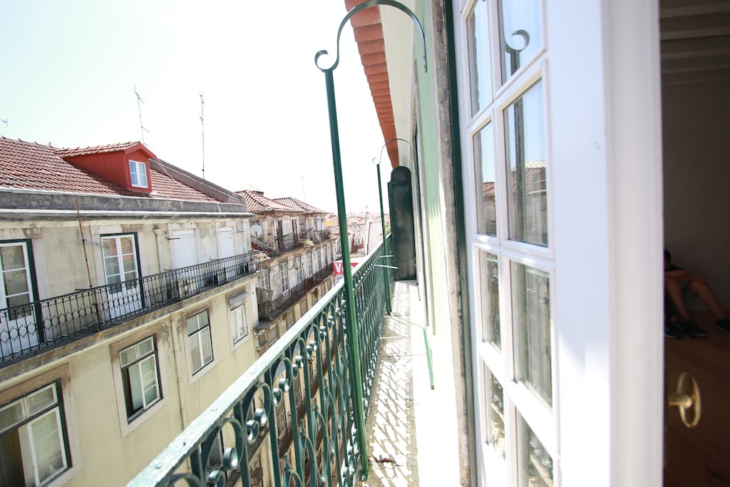 Balcony to historic center