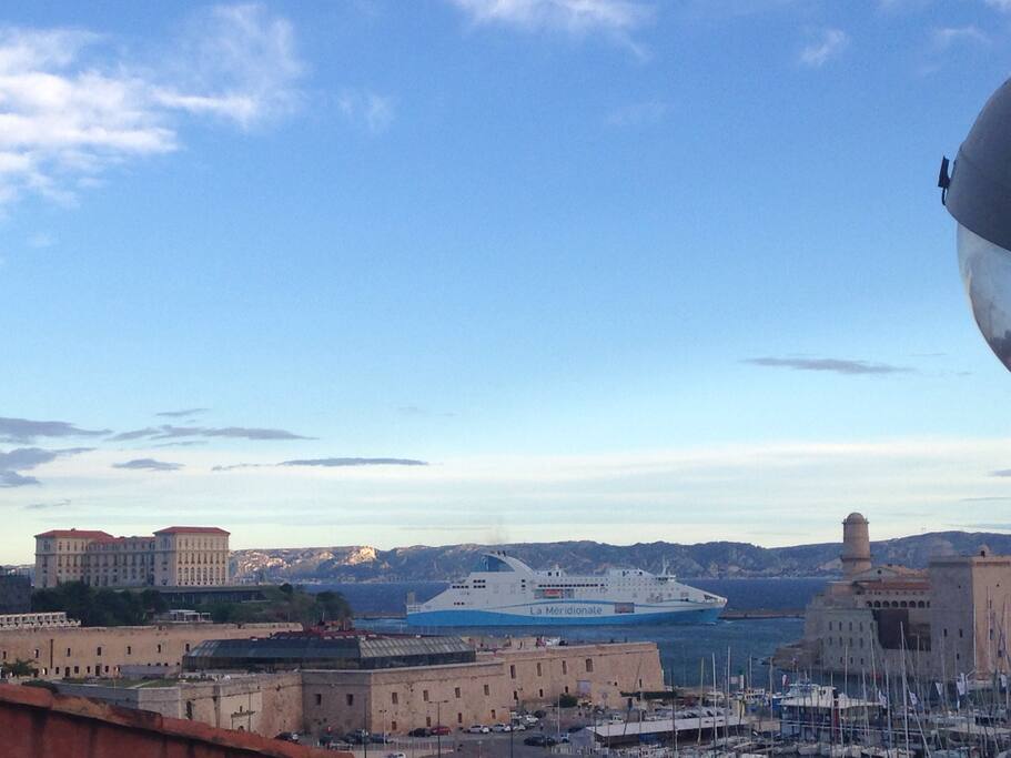 Vue de la terrasse