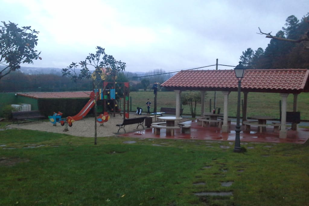 Zona de juegos comunitaria