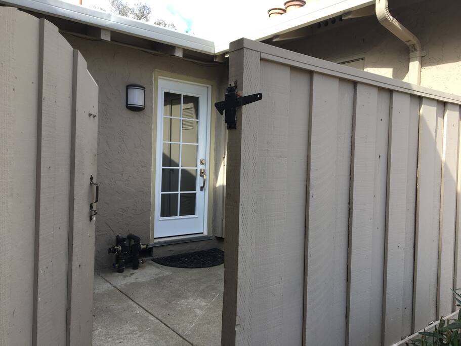 Private entrance
