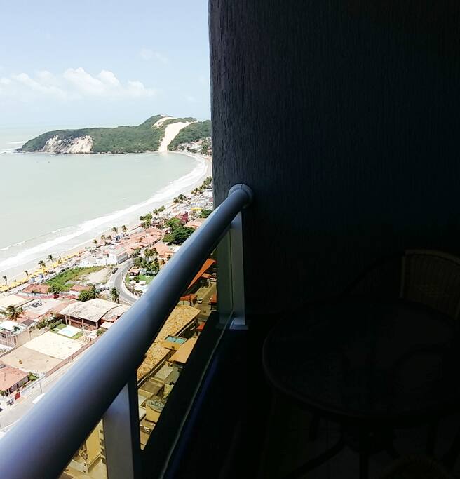 Vista privilegiada para o Morro do Careca