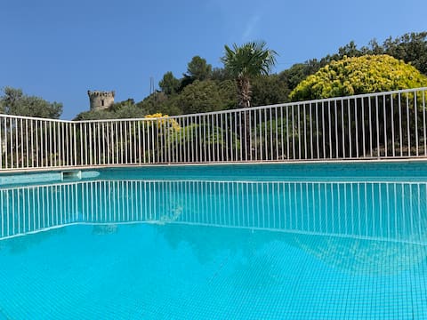 Duplex in the maquis 100 m from the beach