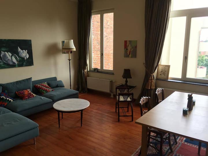 Appartement spacieux et idéalement situé