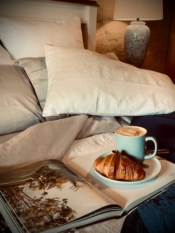 Ease into the day after a restful night in our comfy beds.