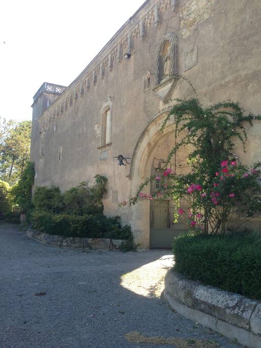 Vue sur la cour