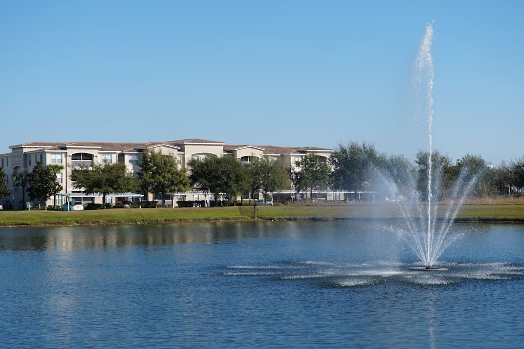 beautiful lake side walk trials