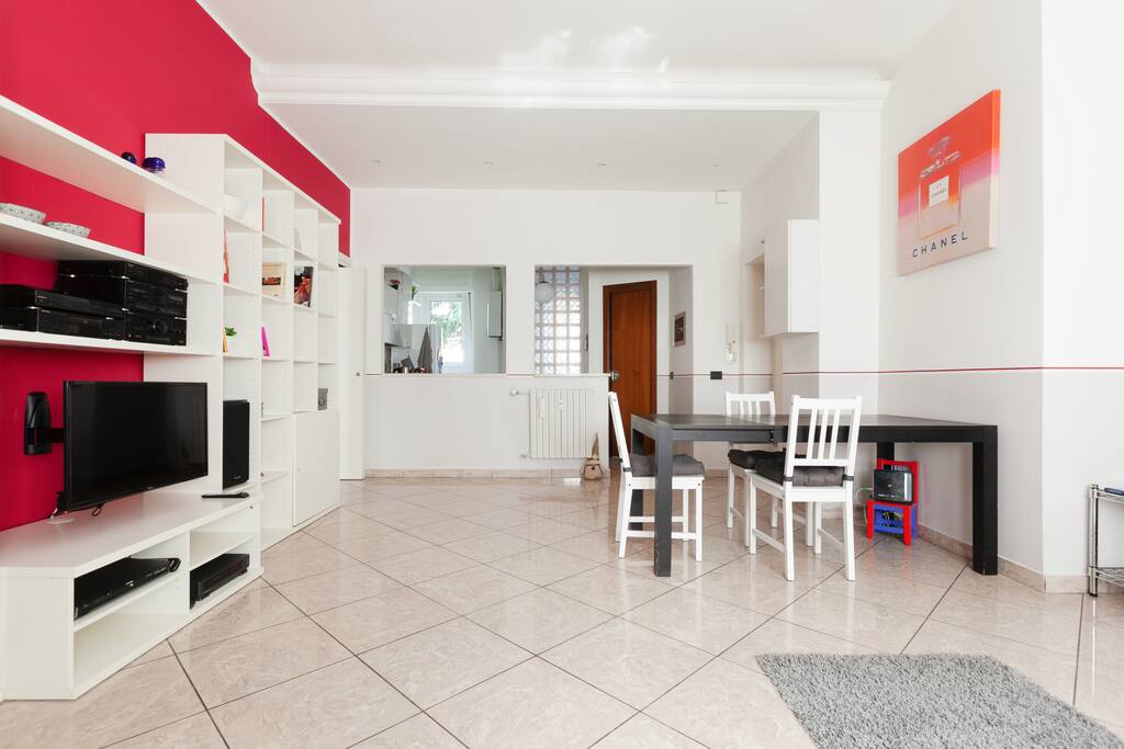 The Living room & The Kitchen