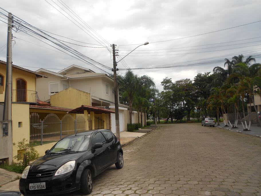 Vista para o teatro municipal