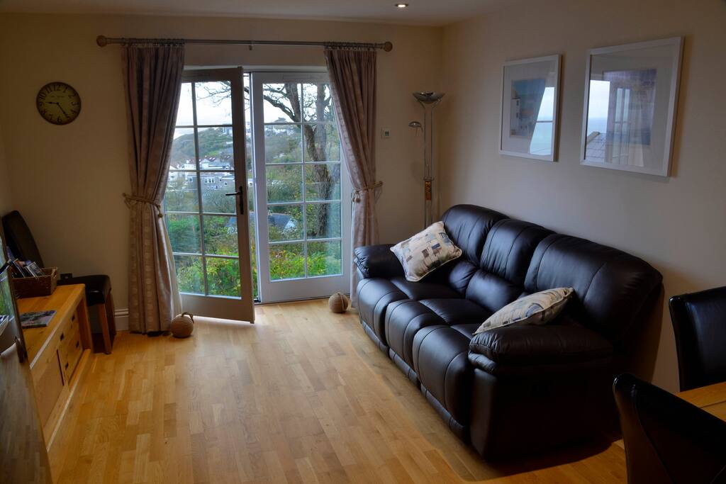 Luxury leather sofa