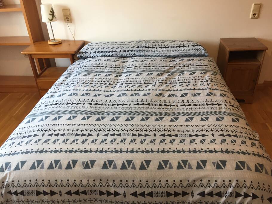 habitación cama doble