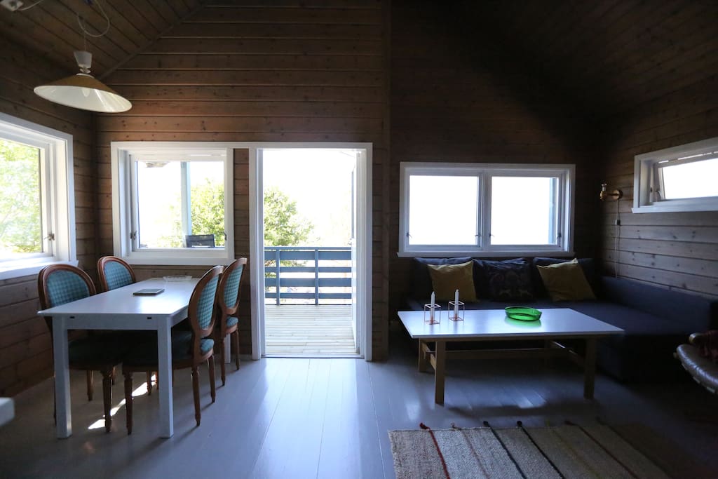 Living room and kitchen diner
