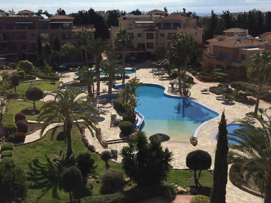 View of the complex