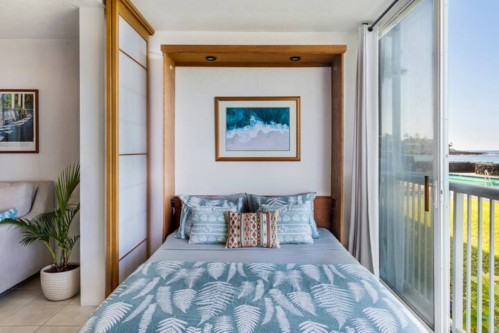 Oceanfront Studio(eco friendly), Magic Sands Beach
