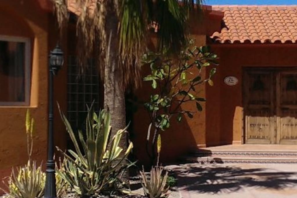 Casa Tatas Front Door Entrance