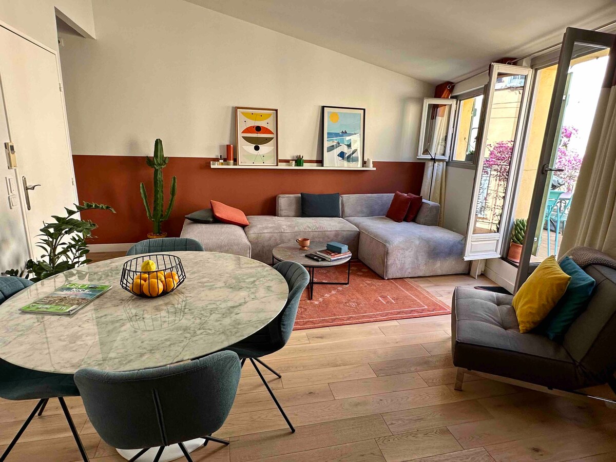 Top Airbnb: Amazing Flat Nice Old town and Terrace in Vieux Nice
