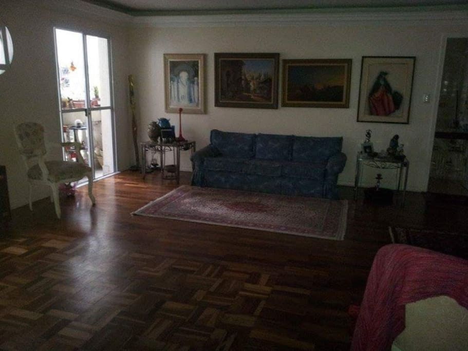 Sala do apartamento