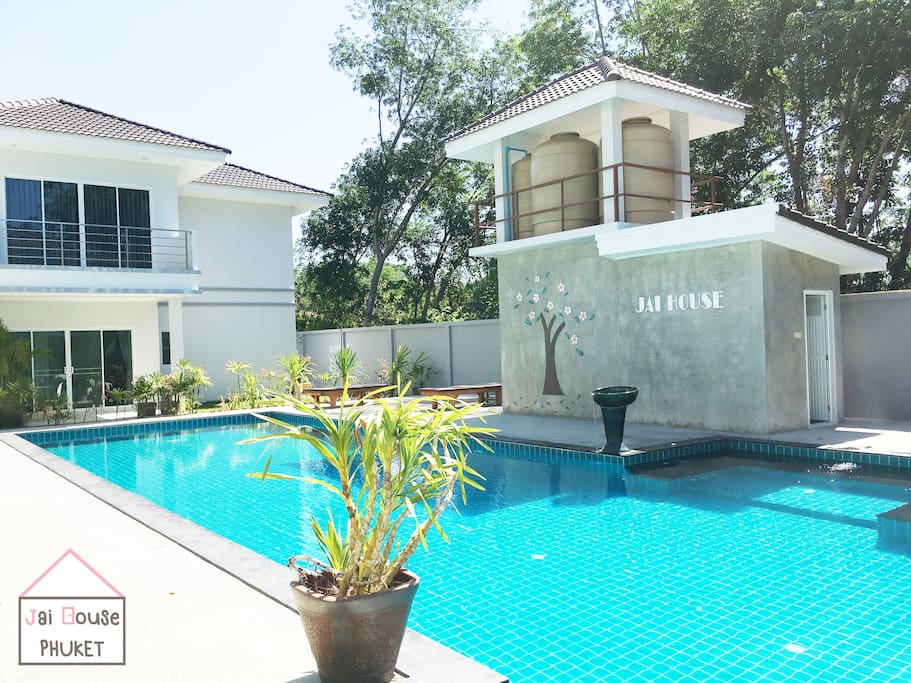 Large saltwater swimming pool