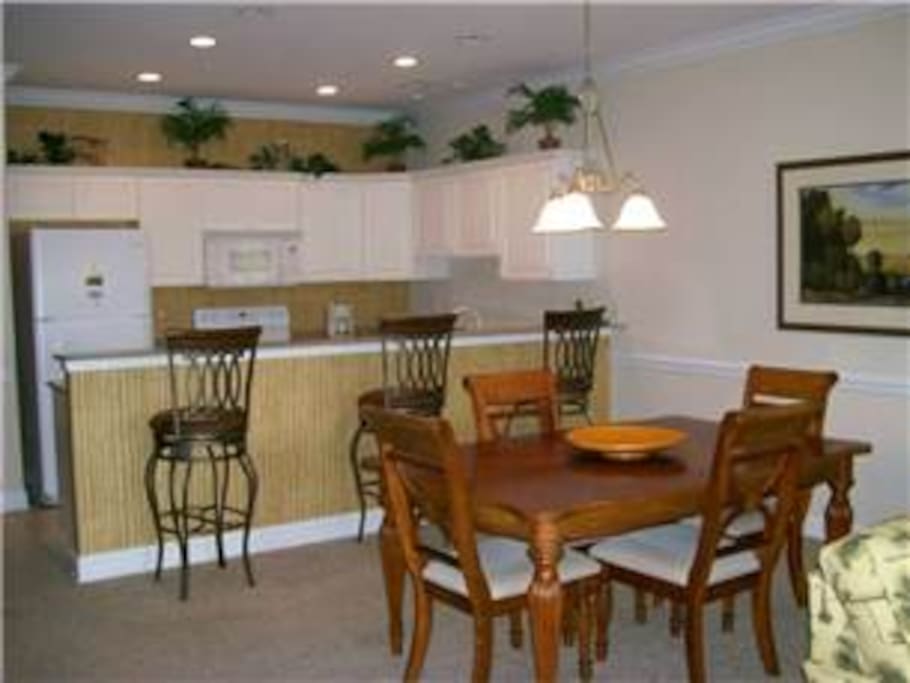 Open concept for family and friends gatherings