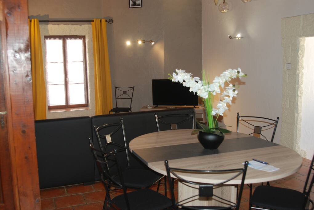 séjour avec salon
