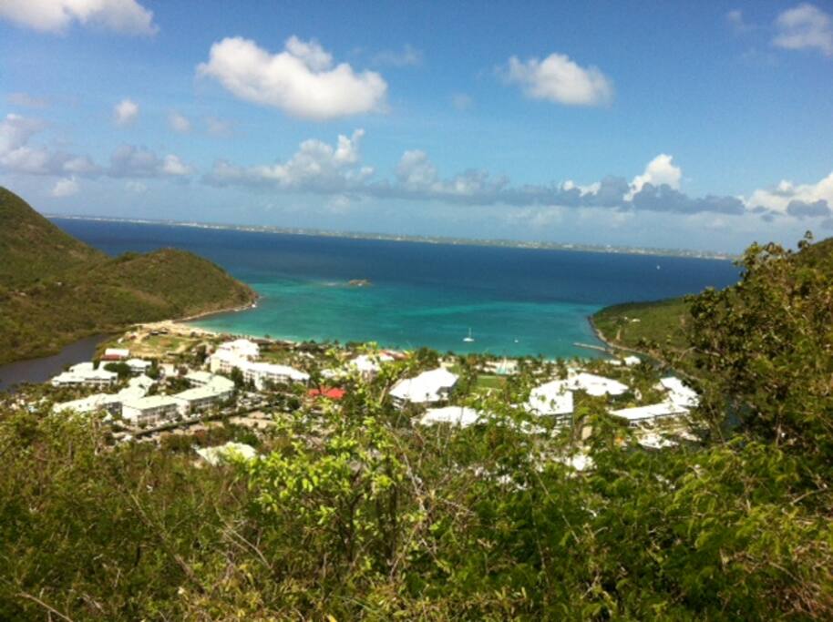 Vue mer depuis la terrasse