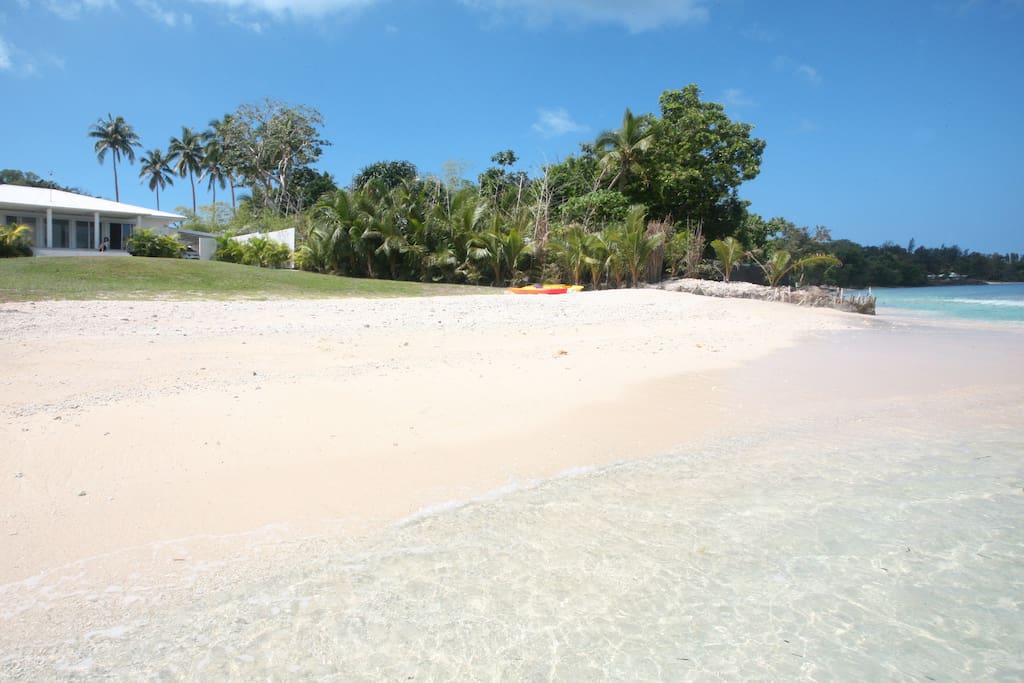Absolute privacy on your own beach with coral tidal pool and spectacular sunsets
