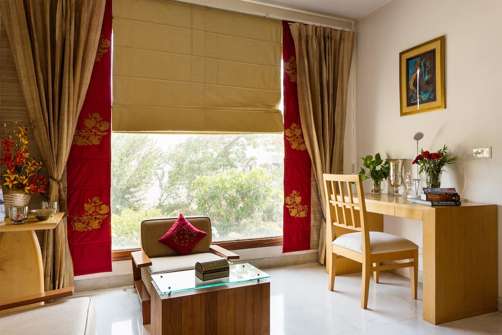 Your Personal Sitting and Work Space (in the Bedroom)
