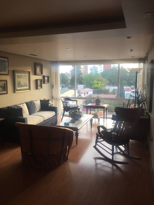 Sala con vista panorámica
