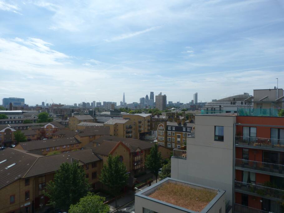 View from roof looking south/south west