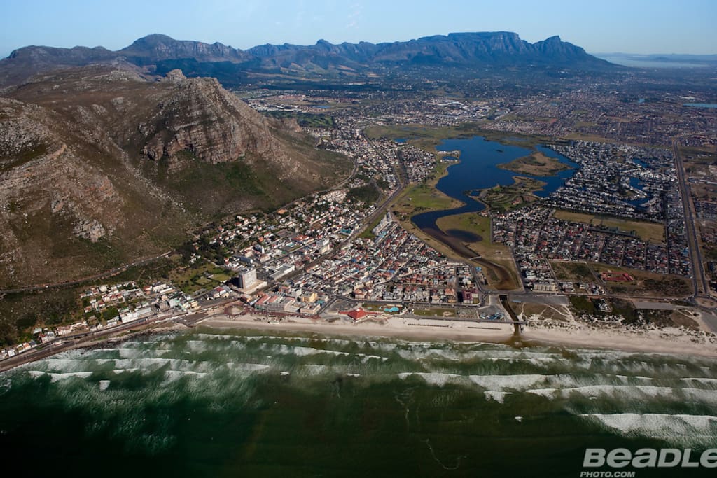 Aerial Photography, Muizenberg, Cape-Town