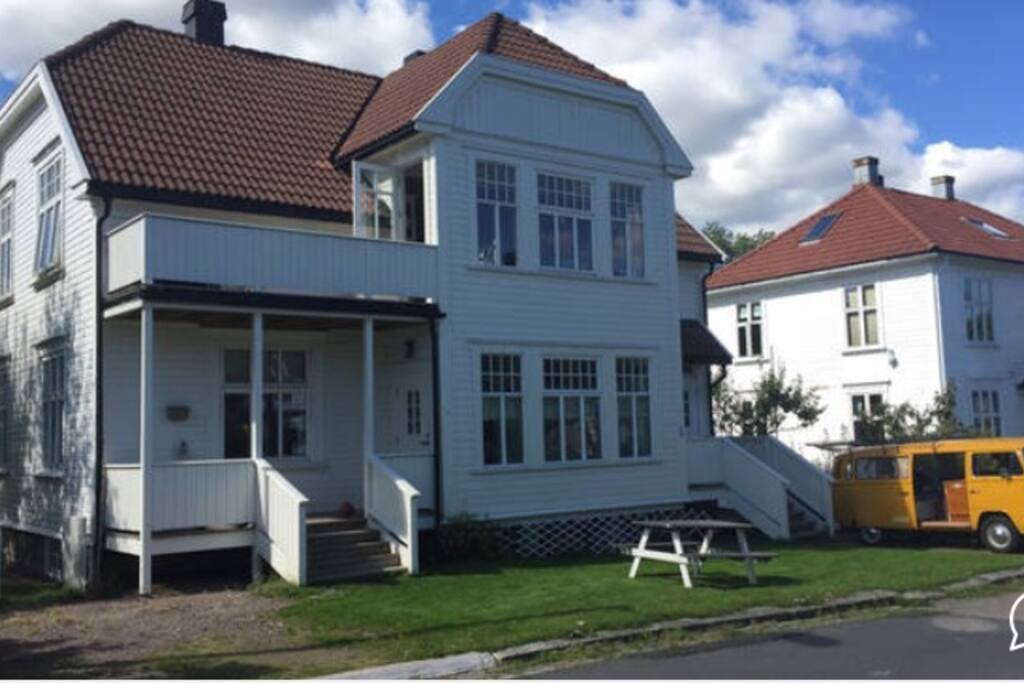Front of the house (we are the top floor)