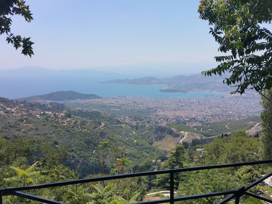View from the Platia
