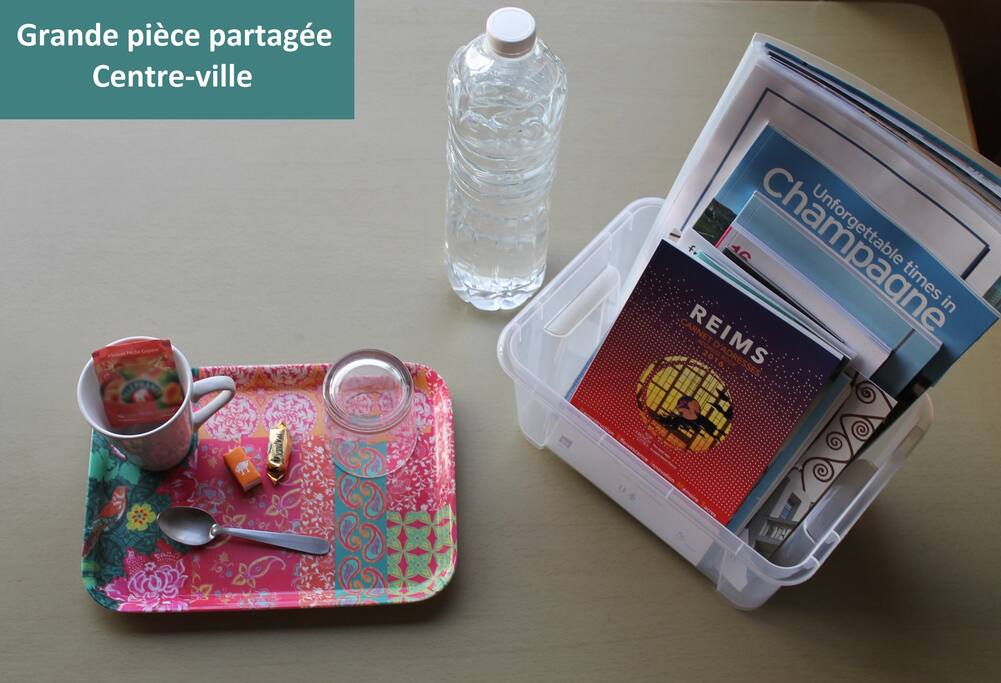 Des petites attentions pour vous accueillir au mieux.