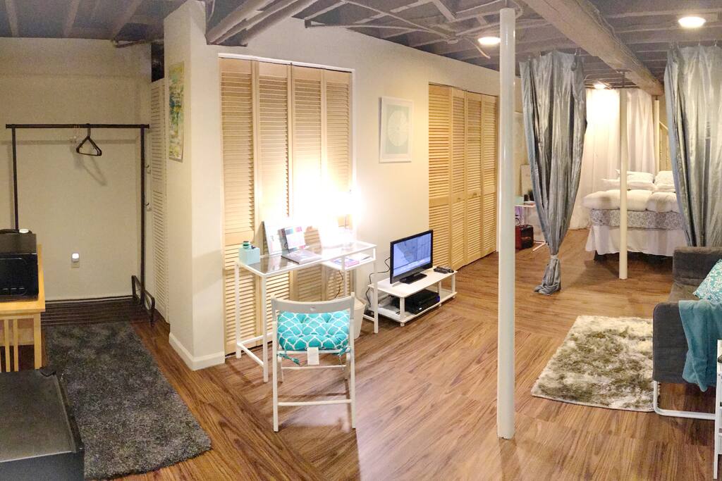 Panorama of the space.