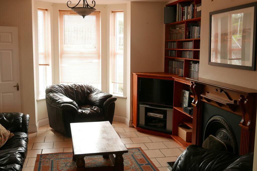 Spacious living room…
