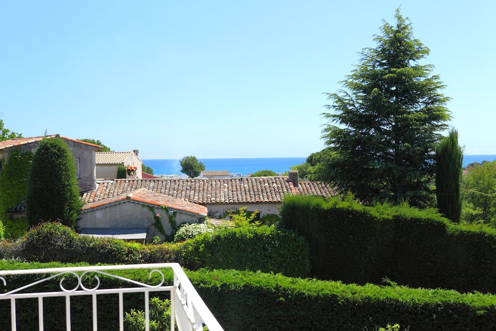 Vue depuis la terrasse