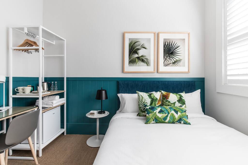 Pillow top beds allow for premium in room comfort.