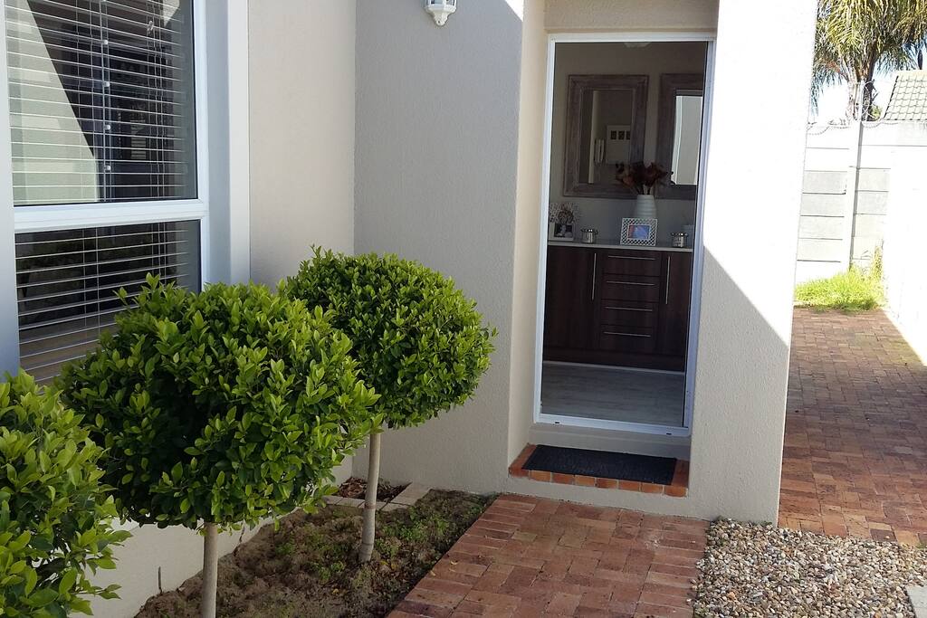 Main Entrance to our home.