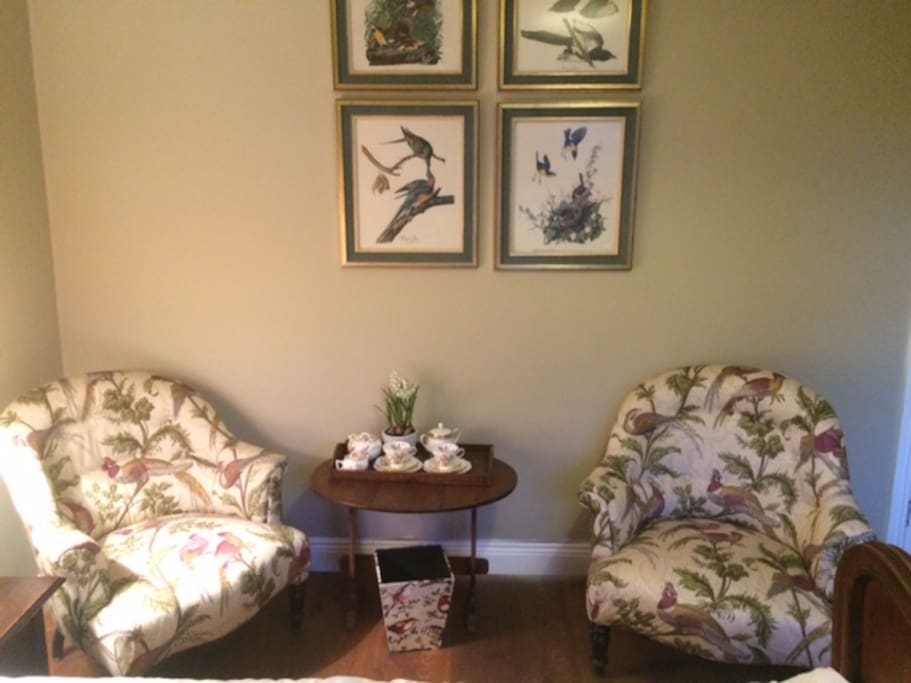 Comfortable seating area