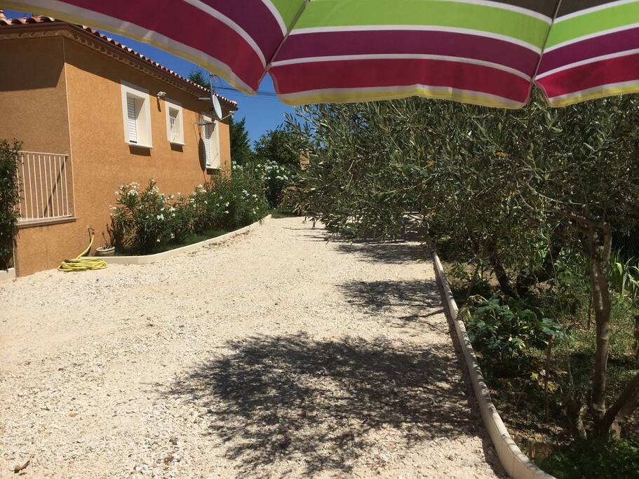 Vue depuis la petite terrasse
