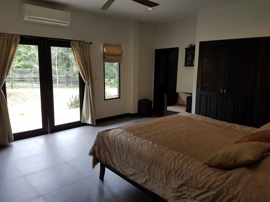 Master bedroom with ensuite