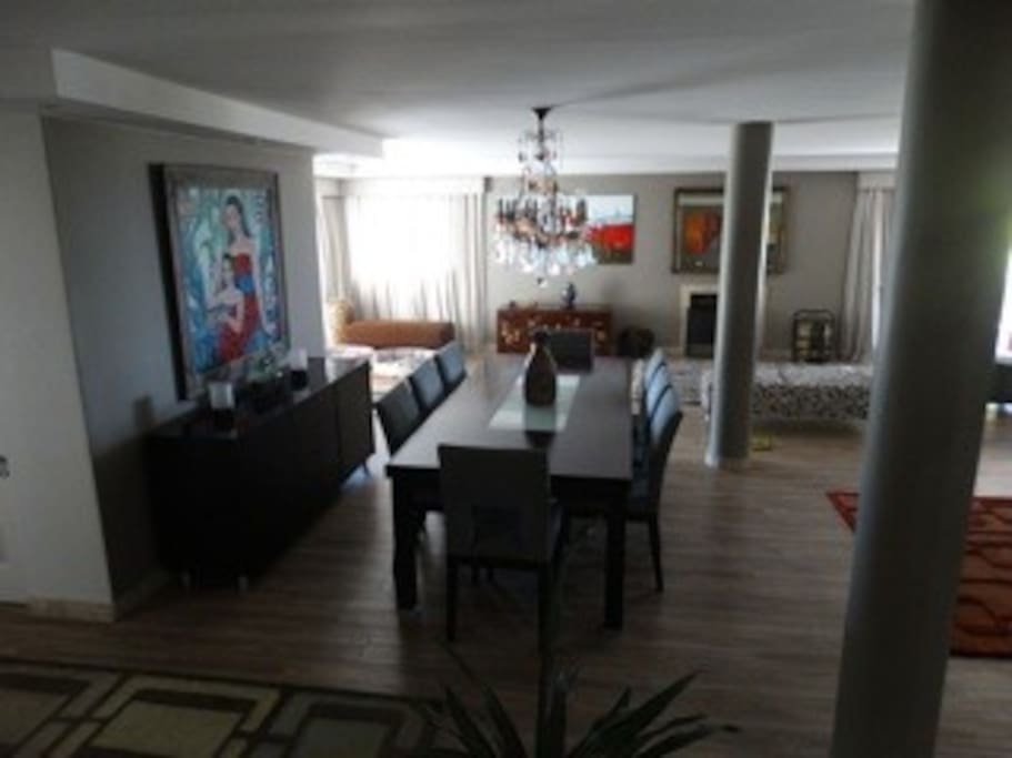 Open plan large lounge