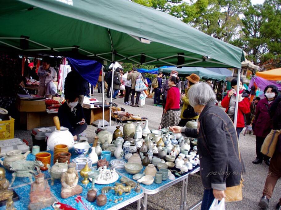 京都东寺二手市场推荐 京都旅游攻略 尽在airbnb爱彼迎