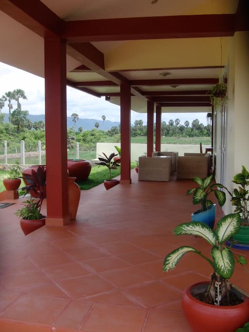 Private veranda
