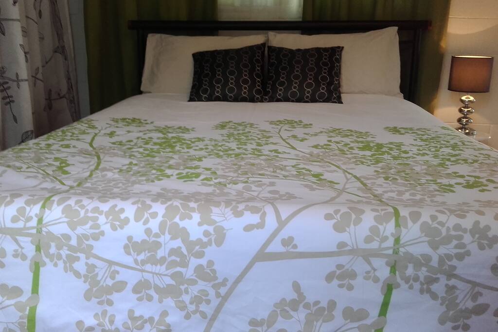 Super-comfy Queen bed