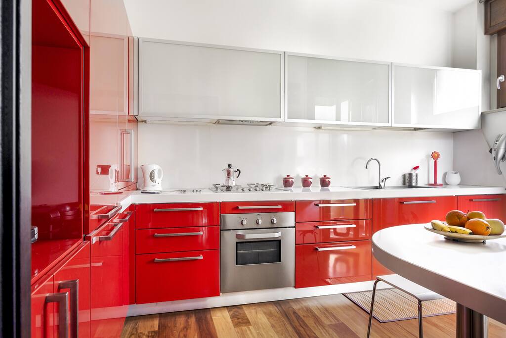 The equipped Kitchen